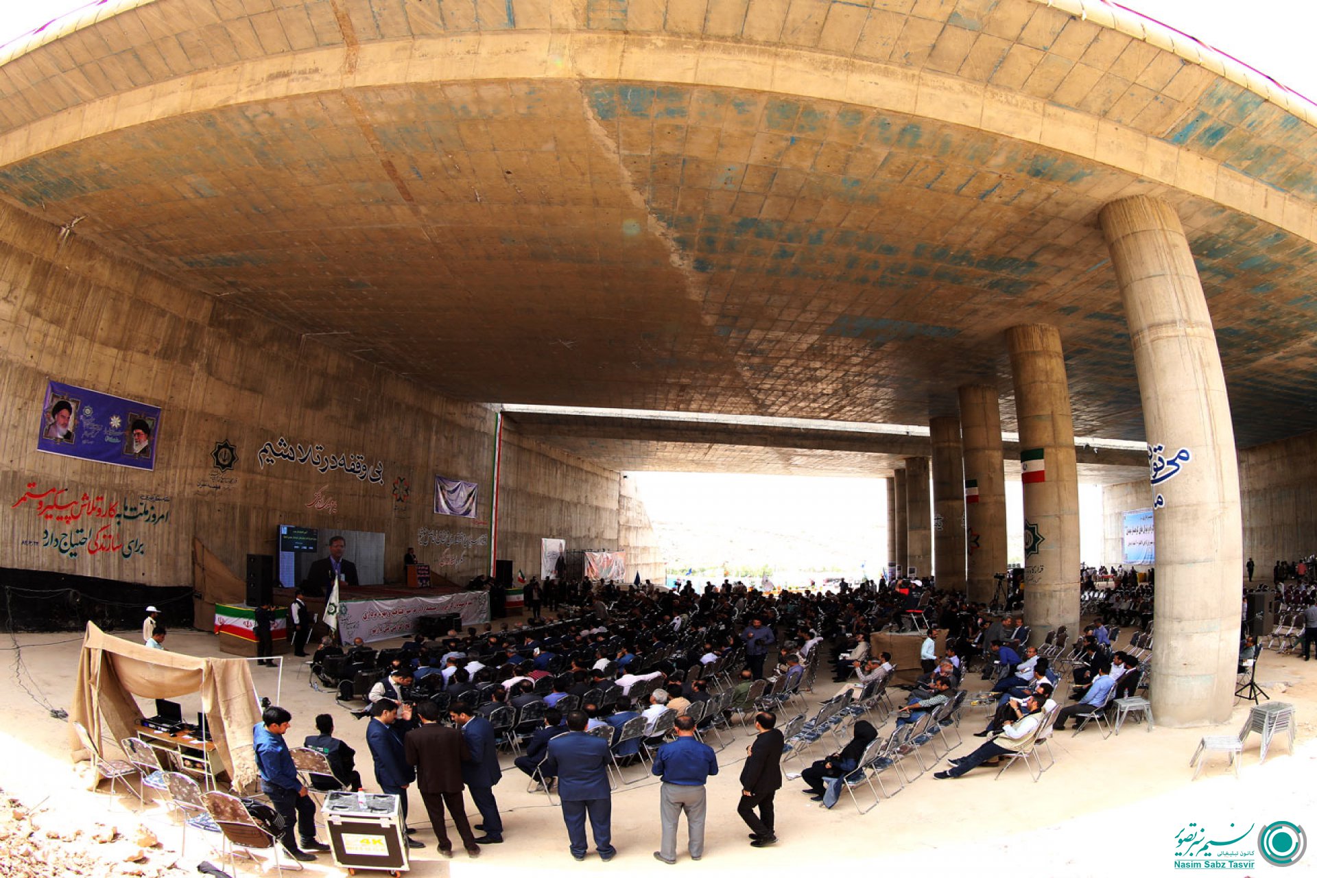 افتتاح پروژه بزرگراه کوهسار مهدی (عج) شیراز
