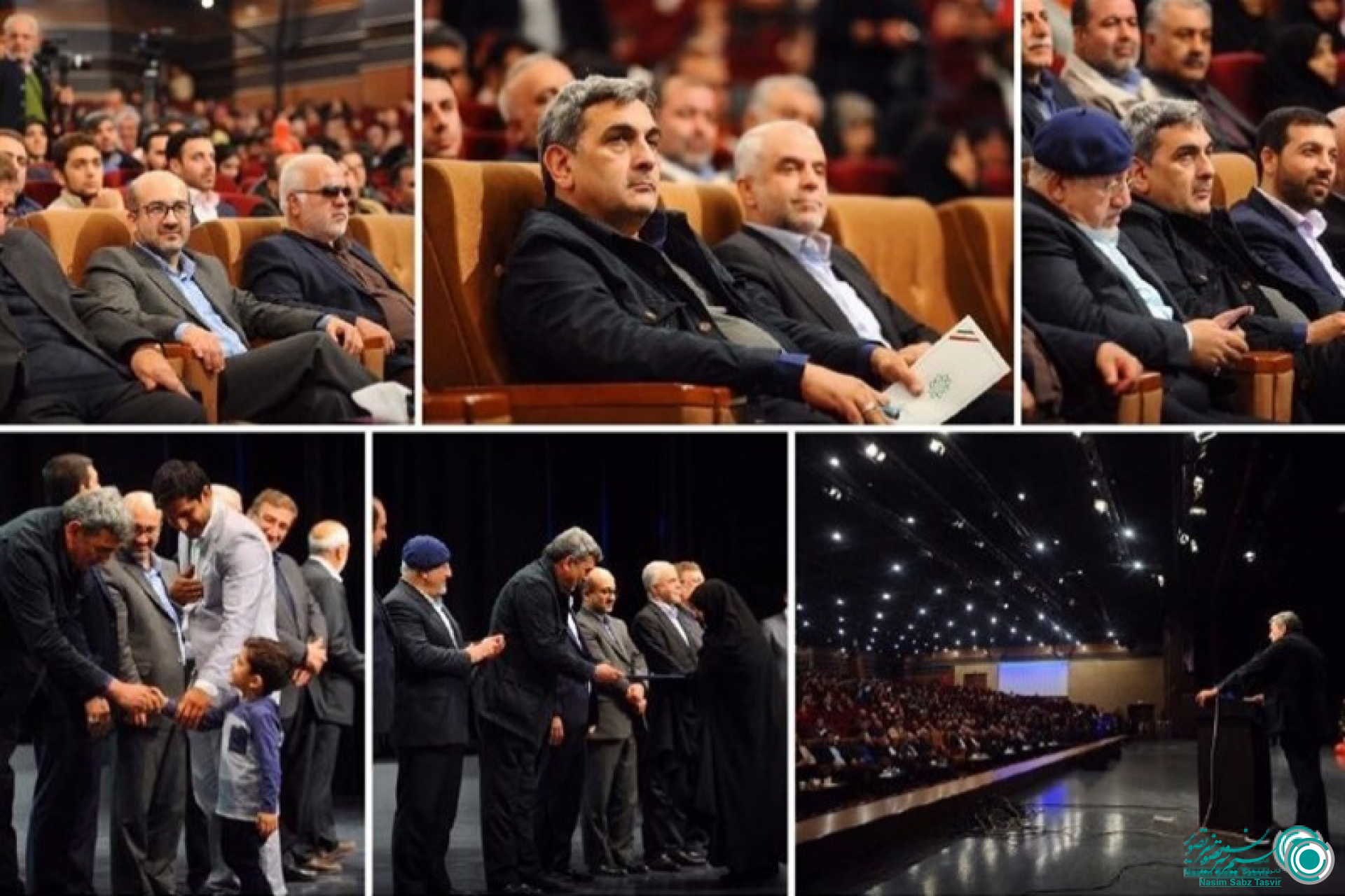 برگزاری مراسم تجلیل از خادمان بسیجی شهرداری تهران 562